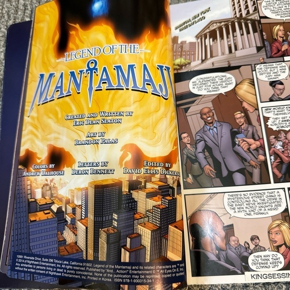 Legend of the Mantamaji Book One Book 1 Graphic Novel Paperback - Picture 8 of 11